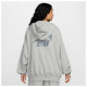 Nike Γυναικεία ζακέτα Sportswear Oversized French Terry Hoodie